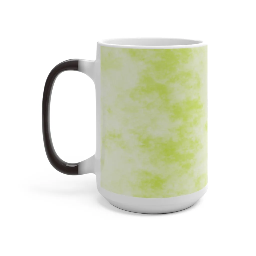 Yellow Clouds Color Changing Mug