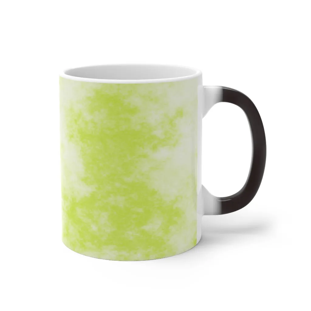 Yellow Clouds Color Changing Mug