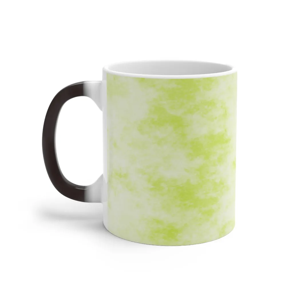 Yellow Clouds Color Changing Mug