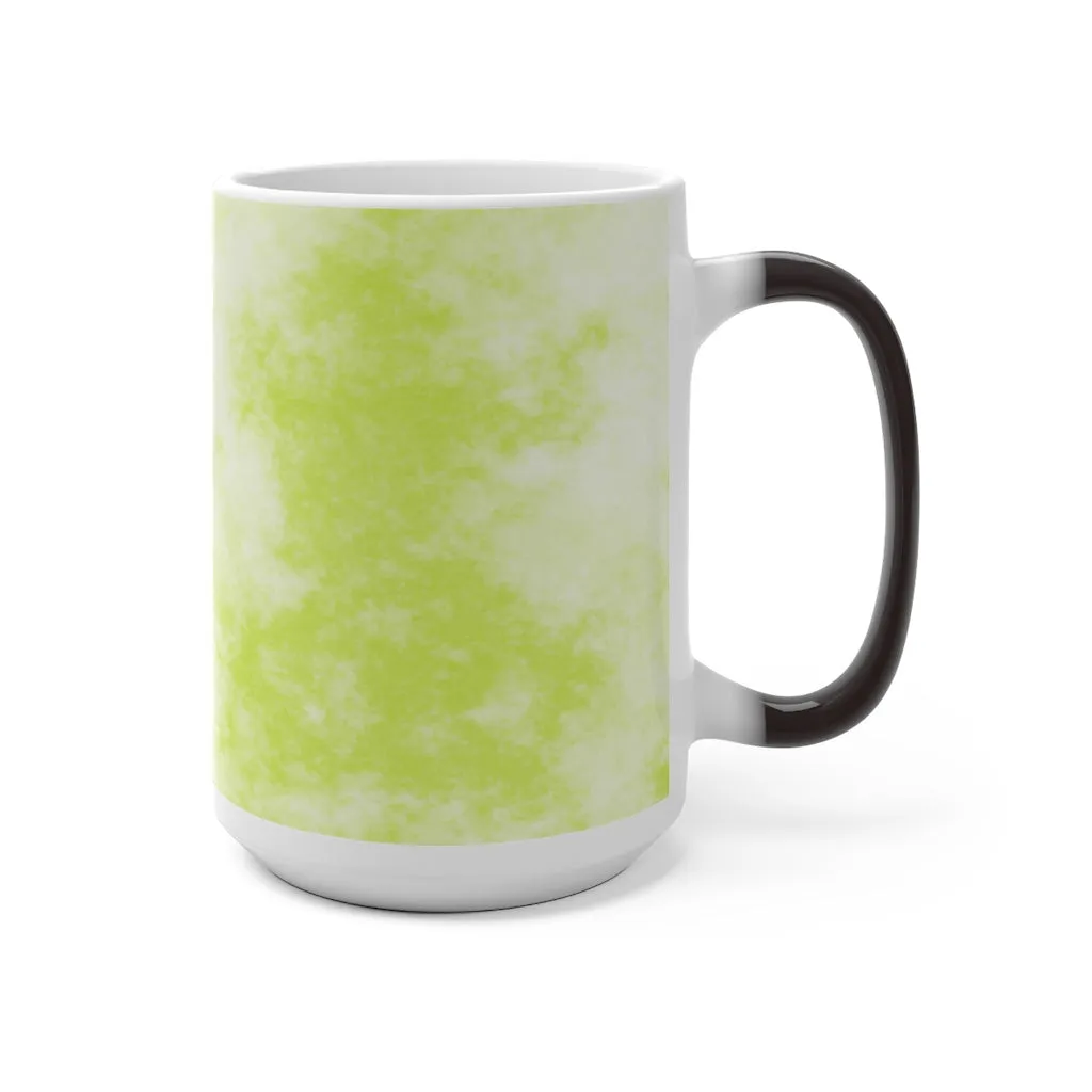 Yellow Clouds Color Changing Mug