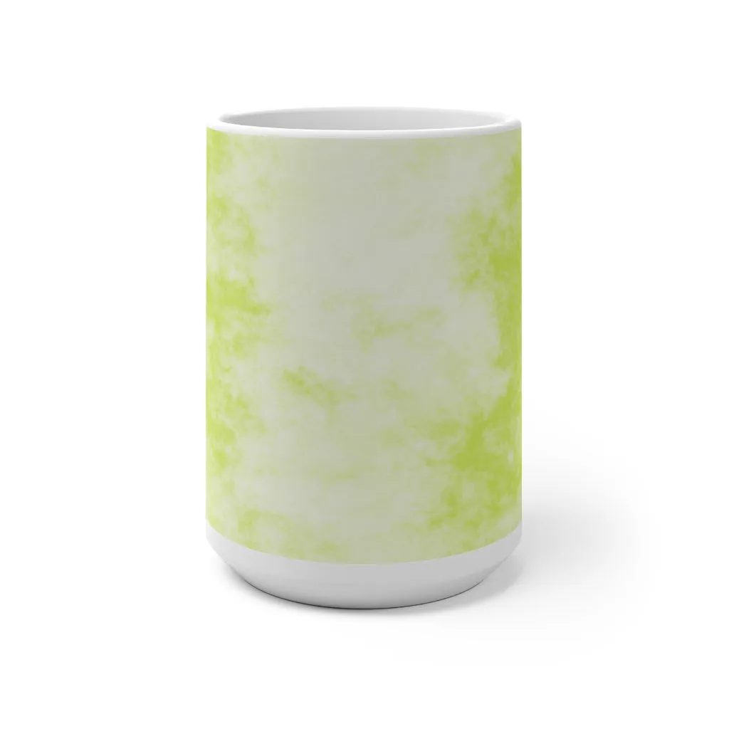 Yellow Clouds Color Changing Mug