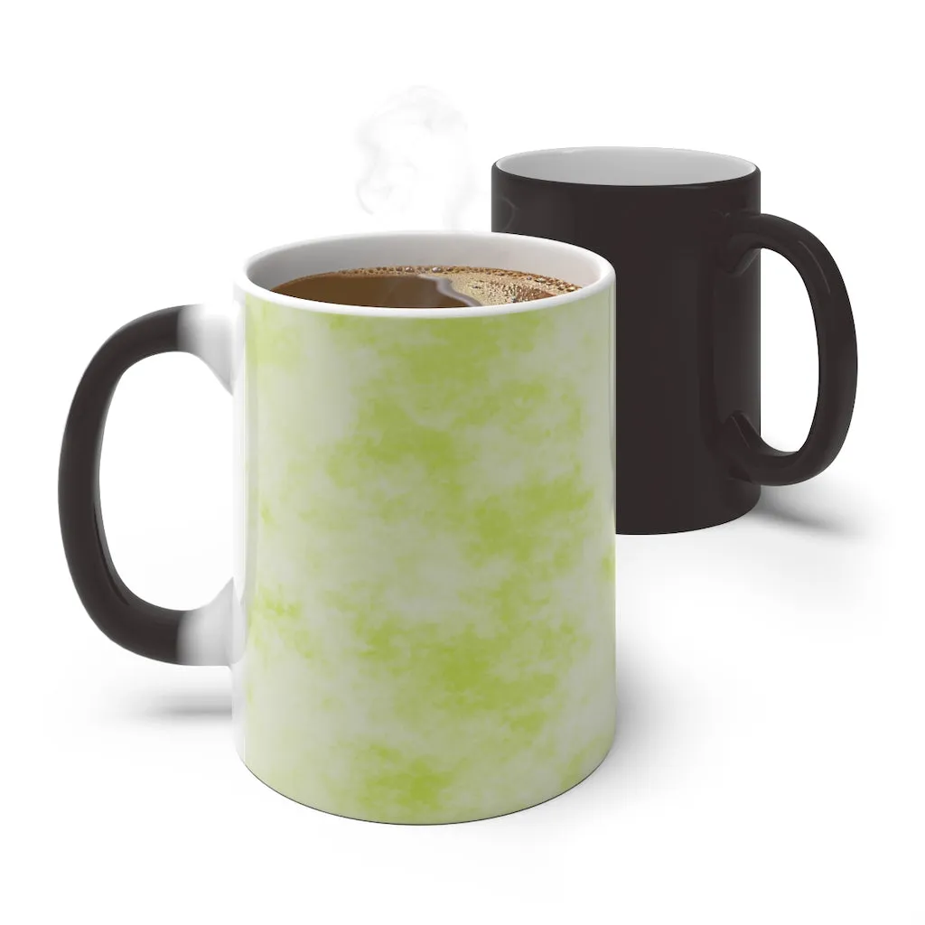 Yellow Clouds Color Changing Mug