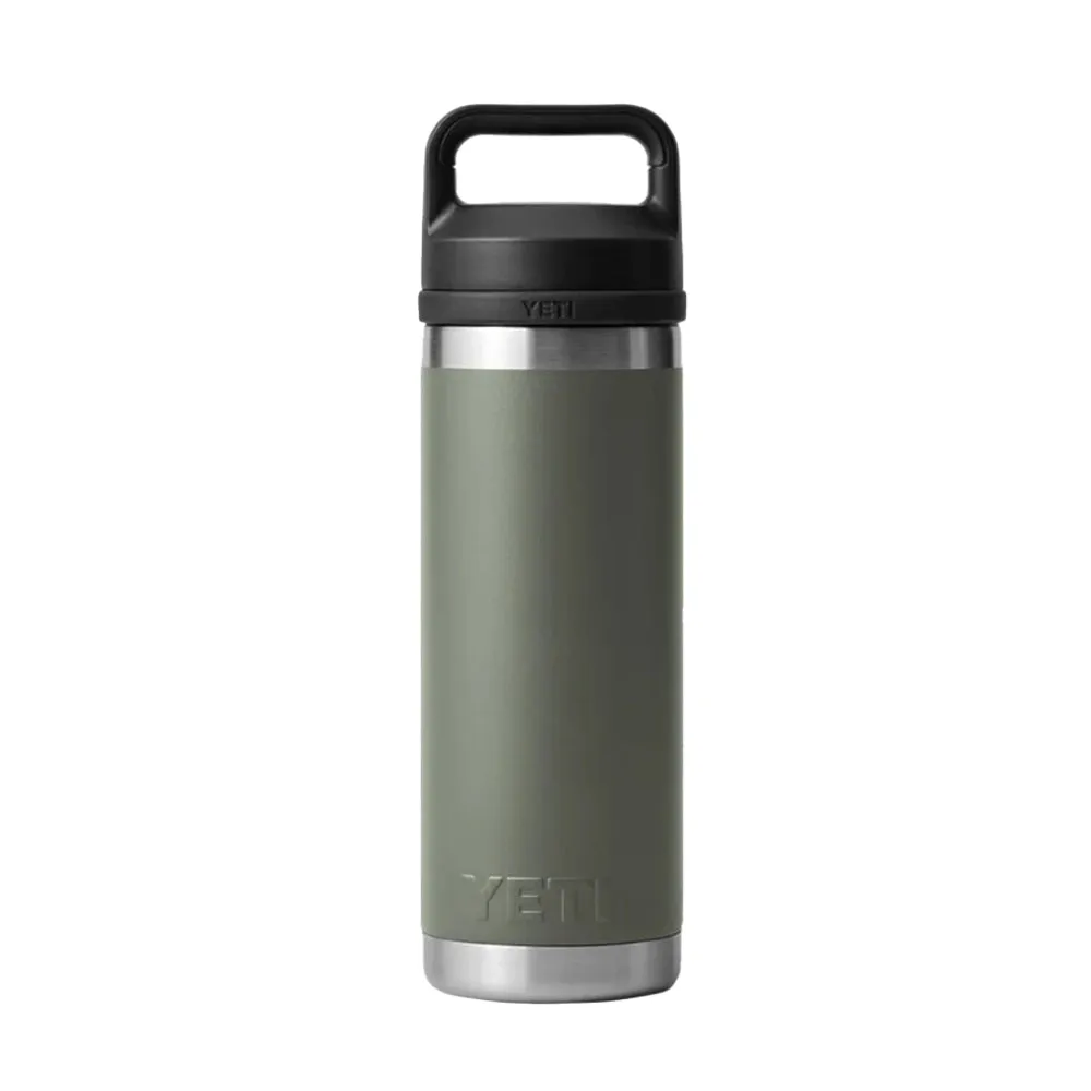 YETI Rambler 18 OZ  532 ML  Bottle With Chug Cap - Camp Green