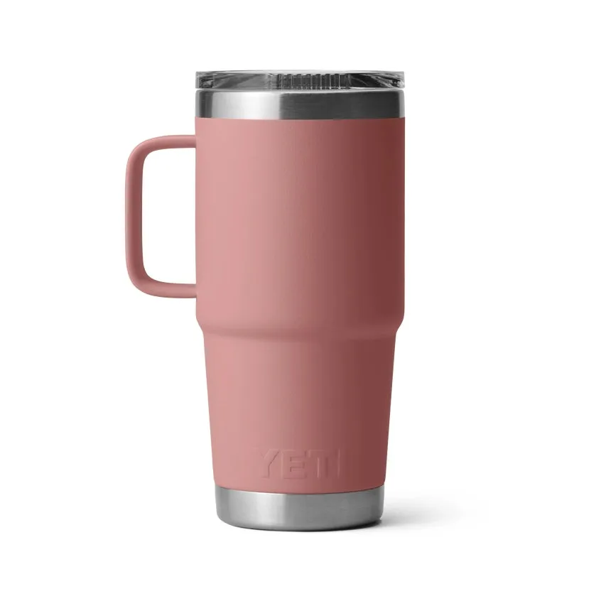 YETI Rambler 20 OZ 591 ML Travel Mug - Sandstone Pink