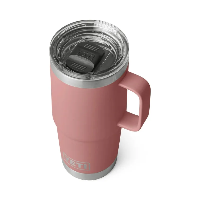 YETI Rambler 20 OZ 591 ML Travel Mug - Sandstone Pink