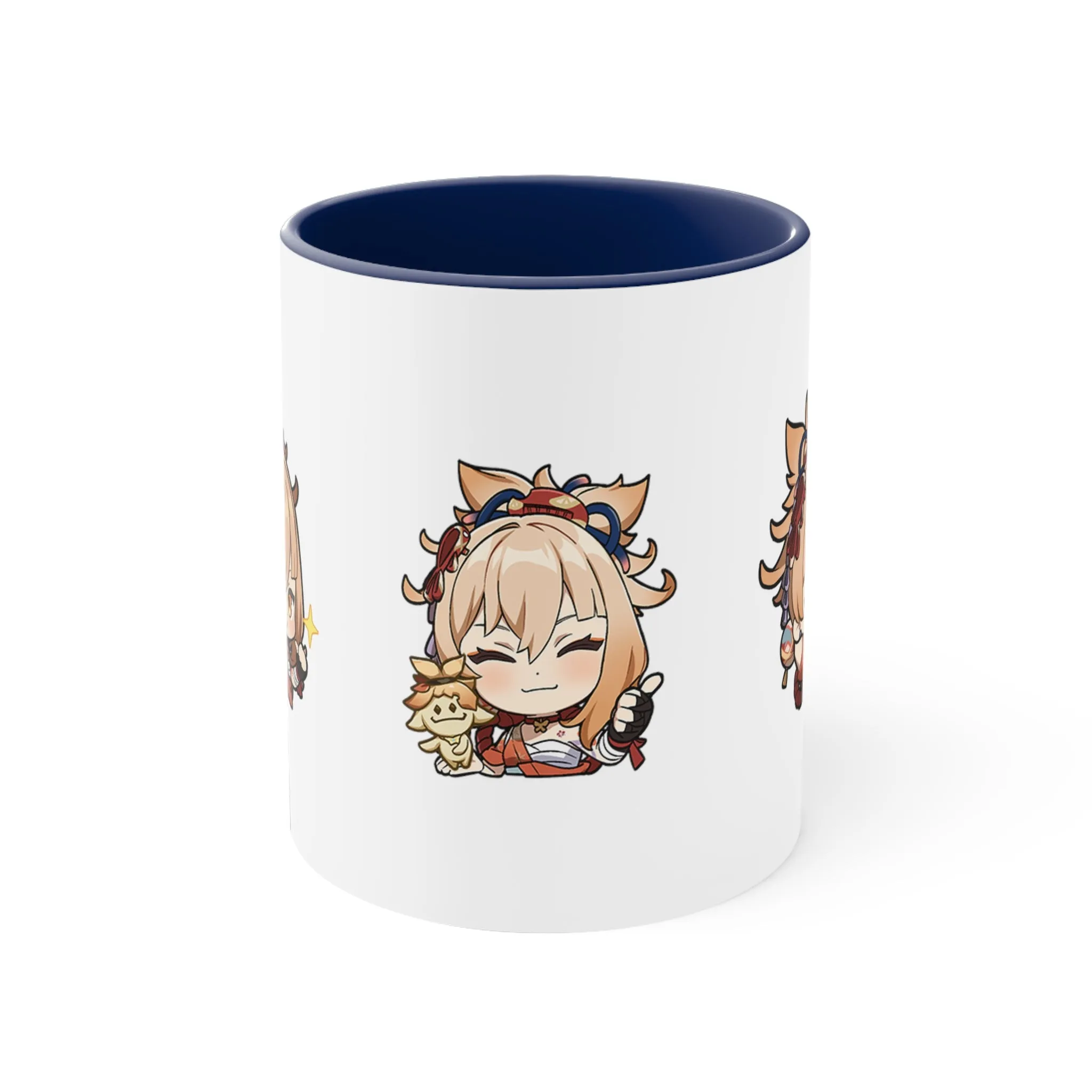 Yoimiya Genshin Impact Accent Coffee Mug, 11oz Cups Mugs Cup Gift For Gamer Gifts Game Anime Fanart Fan Birthday Valentine's Christmas