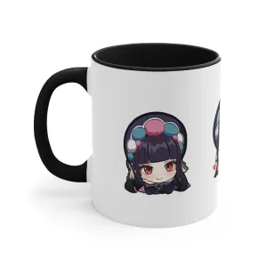 Yunjin Genshin Impact Accent Coffee Mug, 11oz Cups Mugs Cup Gift For Gamer Gifts Game Anime Fanart Fan Birthday Valentine's Christmas