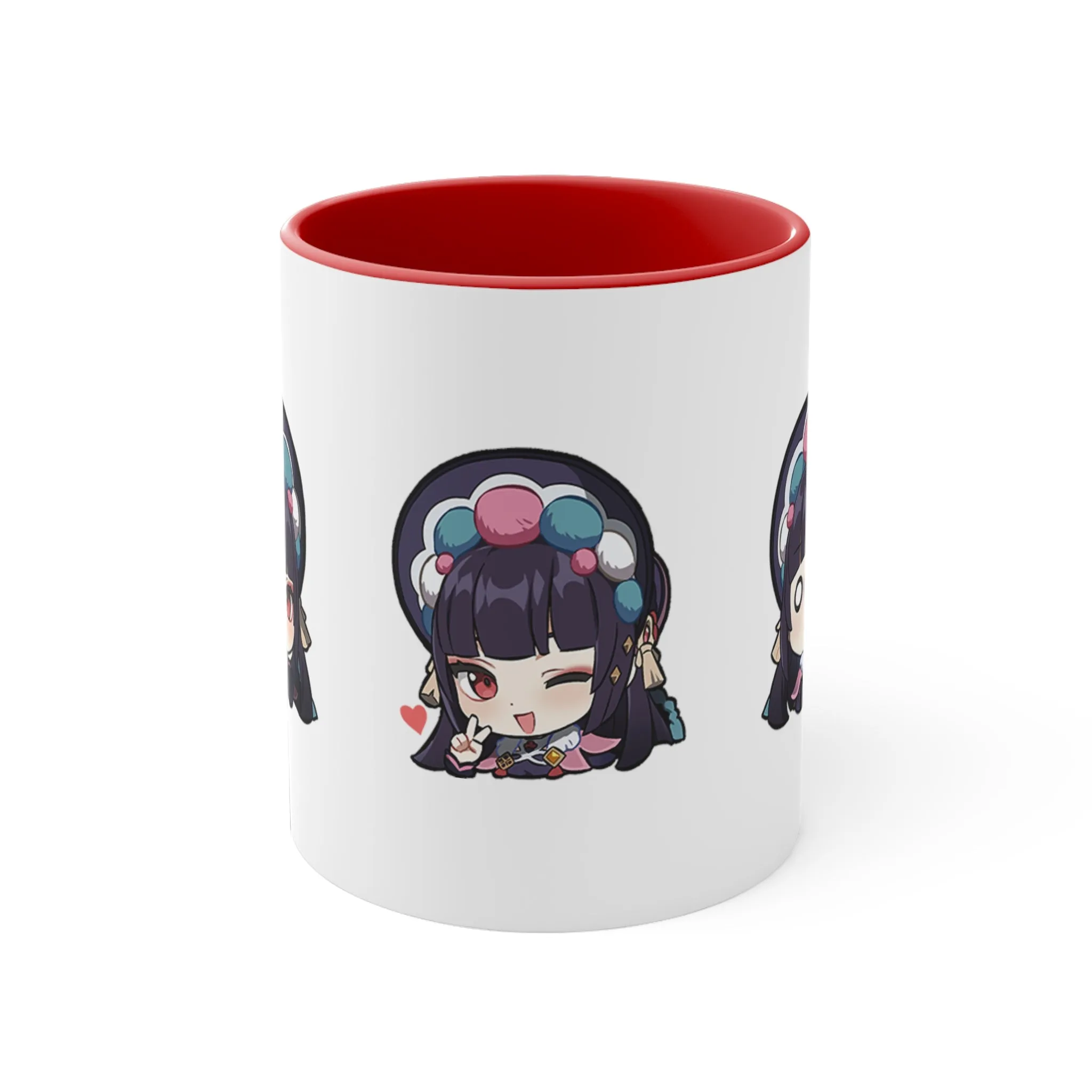 Yunjin Genshin Impact Accent Coffee Mug, 11oz Cups Mugs Cup Gift For Gamer Gifts Game Anime Fanart Fan Birthday Valentine's Christmas